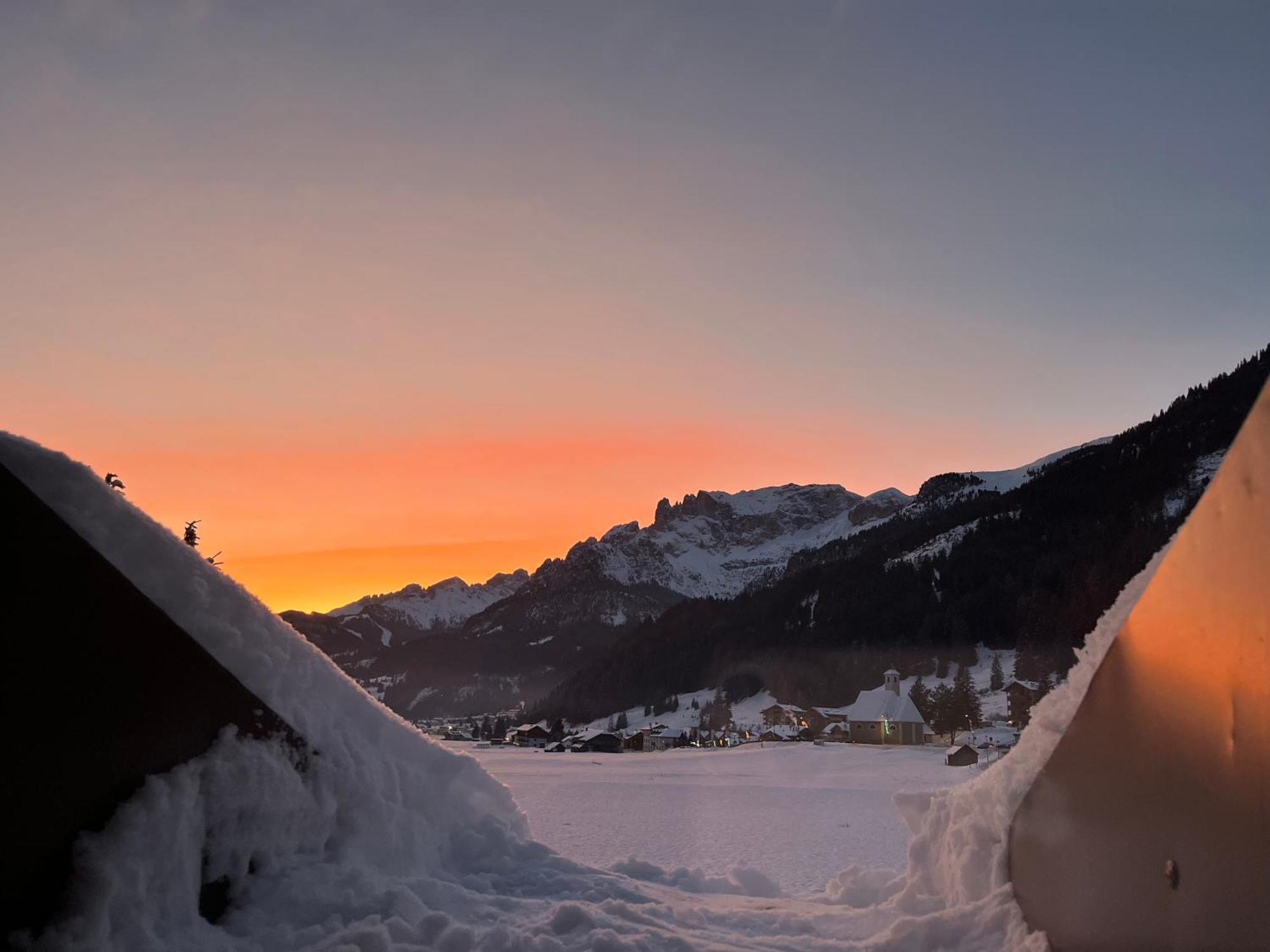 Mes Lastei Daire Campitello di Fassa Dış mekan fotoğraf